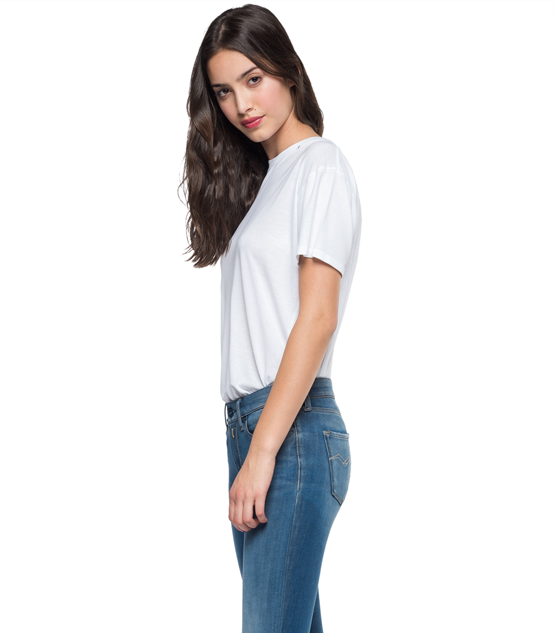  HYPERFLEX+　NEW LUZ 12OZ　3Dストレッチ ミディアムブルーデニム 詳細画像 ミディアムブルー 3